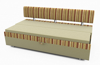 Кухонный диван Премьер PLT ткань бежевая + линии