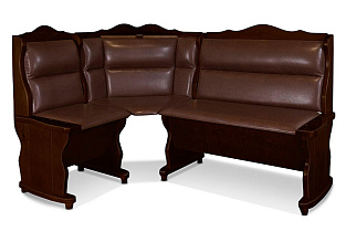 Кухонный диван из массива Себастьян ВМК-Шале цвет мкхкгон