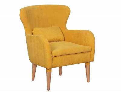 Кресло мягкое Оливер, желтый в интернет-портале Алеана-Мебель