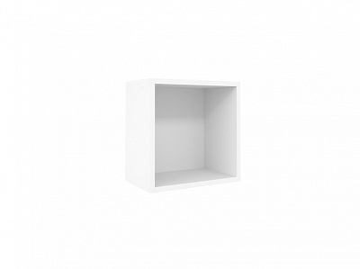 Куб 1 белый Лойс 98 в интернет-портале Алеана-Мебель