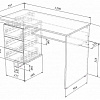 Схема Стола компьютерного Ренцо-2