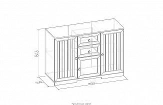Тумба МЦН Марсель 5 Глазов схема