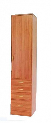 Шкаф-пенал Комби-50 с ящиками в интернет-портале Алеана-Мебель