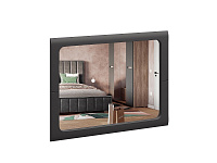Зеркало Наоми З-03 Графит нубук