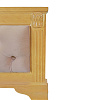 Кровать из массива с мягким изголовьем Шарлотта ВМК-Шале изножье крупным планом