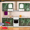 Кухня Веста 26  (зеленая) в интернет-портале Алеана-Мебель