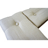 Кровать с мягким изголовьем Мирабелла ВМК-Шале ткань Oregon фактура вблизи