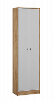 Шкаф Ямайка ЯПШ-1, дуб крафт/белый