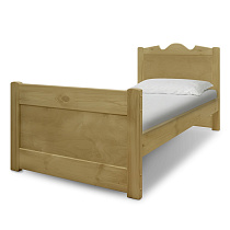 Кровать Дубрава ВМК-Шале цвет изделия сосна общий вид