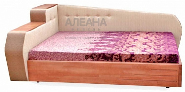 Кровать с мягким изголовьем Дельта-3 с подъемным механизмом в интернет-портале Алеана-Мебель