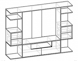 Схема стенки Мебелайн-11