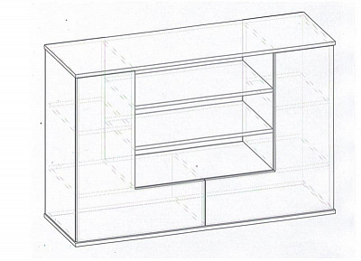 Схема для Тумбы Мебелайн 14