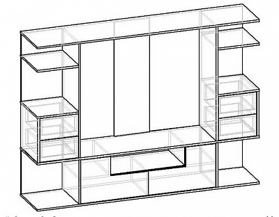 Схема стенки Мебелайн-11