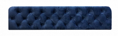 Мягкая спинка МС-02 синяя в интернет-портале Алеана-Мебель