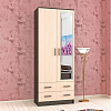 Шкаф комбинированный Лагуна-08 с зеркалом в интернет-портале Алеана-мебель