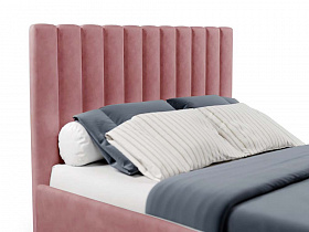 Мягкая кровать Сабрина Selfi 12 violet изголовье