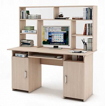 Компьютерный стол Лайт-6К с надстройкой в интернет-портале Алеана-Мебель