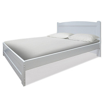 Кровать Березка ВМК-Шале цвет белый в заправленном виде