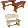 Скамейка деревянная  в интернет-портале Алеана-Мебель
