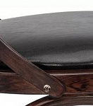 Массив берёзы Тёмный орех / Экокожа Шоколад