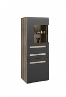 Шкаф Наоми ШК-24 Дуб каньон/Графит нубук