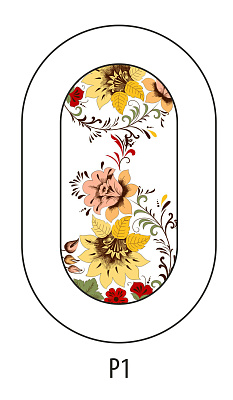 Журнальный стол СЖ-21Р Бител рисунок столешницы цветы