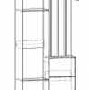 Схема Прихожей Мебелайн-12