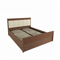 Кровать с ортопедическим основанием Ливорно ЛКР-1 140х200, орех