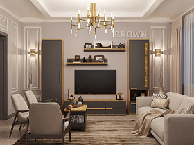 Гостиная Crown (комплект 2) в интернет-портале Алеана-Мебель