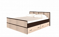 Кровать 140*200 LIGHT с настилом латы (без матраса) Сакура