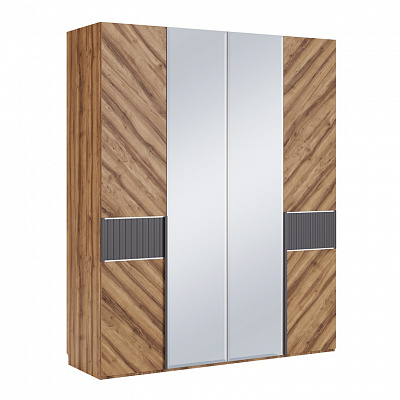 Шкаф четырехдверный с зеркалами Моника 9 в интернет-портале Алеана-Мебель