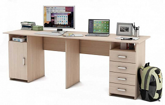 Письменный стол Лайт-13, 14 в интернет-портале Алеана-Мебель