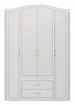 Шкаф для одежды 4-х дверный с ящиками (без зеркал) Виктория 02 в интернет-портале Алеана-Мебель