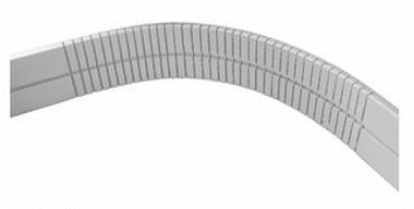 Цоколь арочный универсальный (1000*100 мм) белый в интернет-портале Алеана-Мебель
