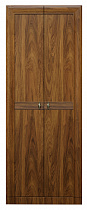 Шкаф для платья орех 24 модуль 188 в интернет-портале Алеана-Мебель