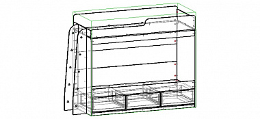 Схема детской кровати