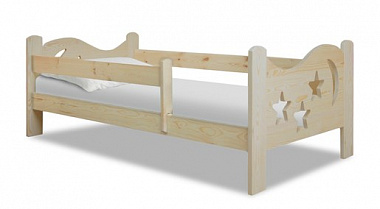 Детская кровать из массива Звездочет в интернет-портале Алеана-Мебель