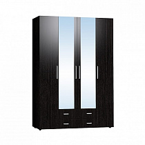 Шкаф для одежды и белья Монако 555, Венге в интернет-портале Алеана-Мебель