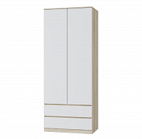 Шкаф двухдверный Лори, дуб сонома