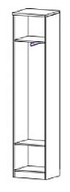 Шкаф для одежды С-13 ШхГхВ 496х460х2253 мм перемычки МДФ внутреннее наполнение