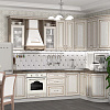 Кухонный гарнитур Анжелика - 2 (ясень) Бител исполнение в размере 260х152 см общий вид в интерьере