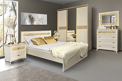 Спальня Ливадия Лайт Комплект 2 в интернет-портале Алеана-Мебель