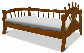 Кровать детская Адмирал, Орех в интернет-портале Алеана-Мебель