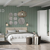 Спальня Монако (комплект 1), белый в интернет-портале Алеана-Мебель