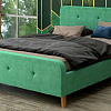 Кровать с мягкими и объемными частями №469 в интернет-портале Алеана-Мебель